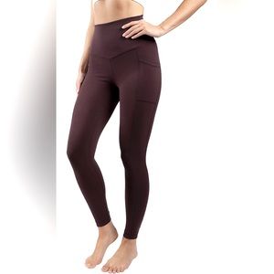 90 Degree By Reflex High Waist Ankle Legging with Side Pocket